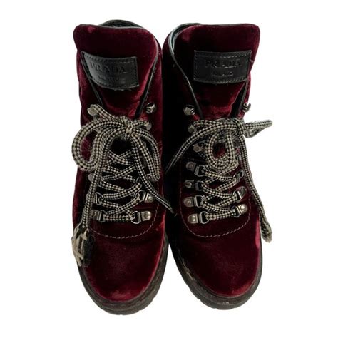 prada linea rossa combat boot|Luxury Boots for Women .